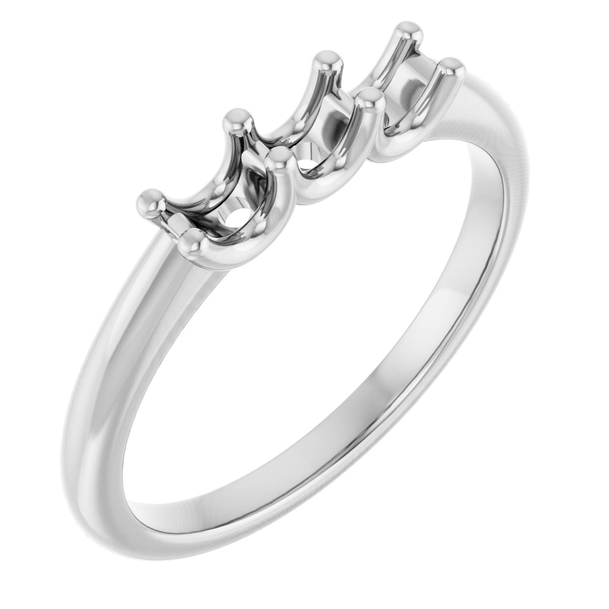 Three-Stone Anniversary Band