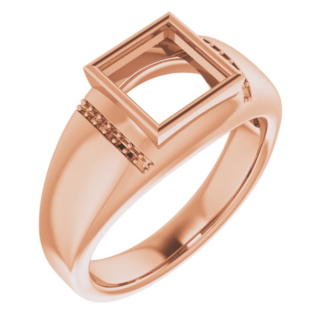 Accented Bezel-Set Ring