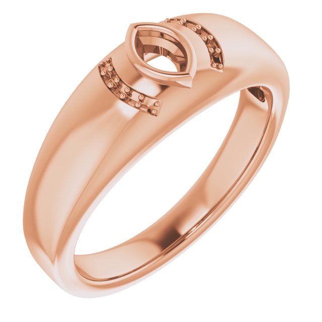 Accented Bezel-Set Ring
