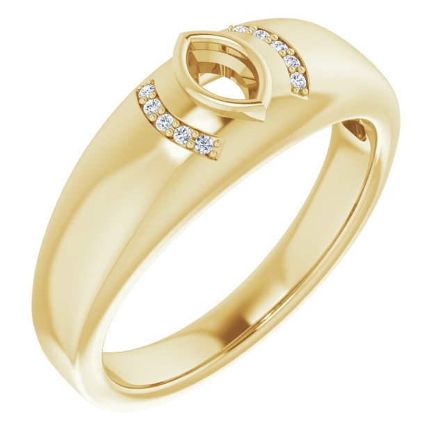14k Yellow Gold