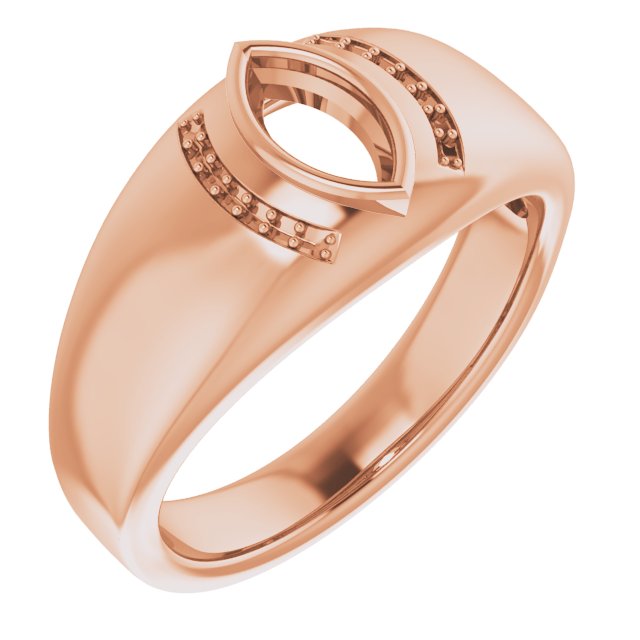 Accented Bezel-Set Ring