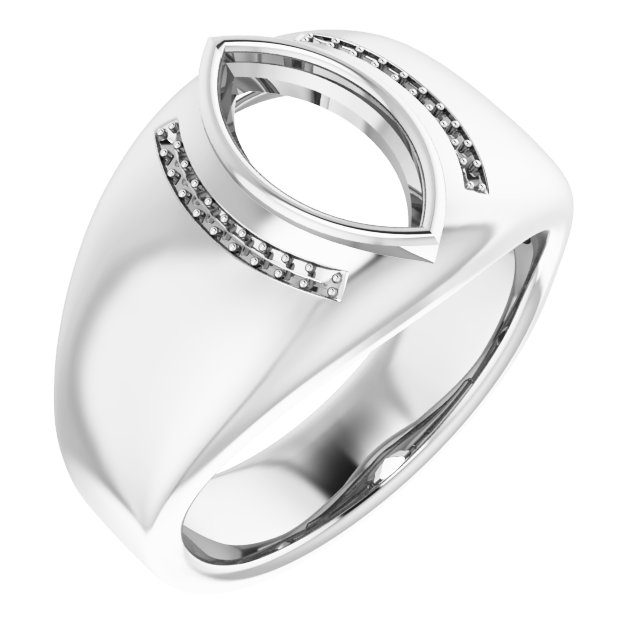Accented Bezel-Set Ring