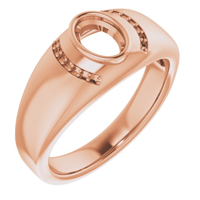 Accented Bezel-Set Ring
