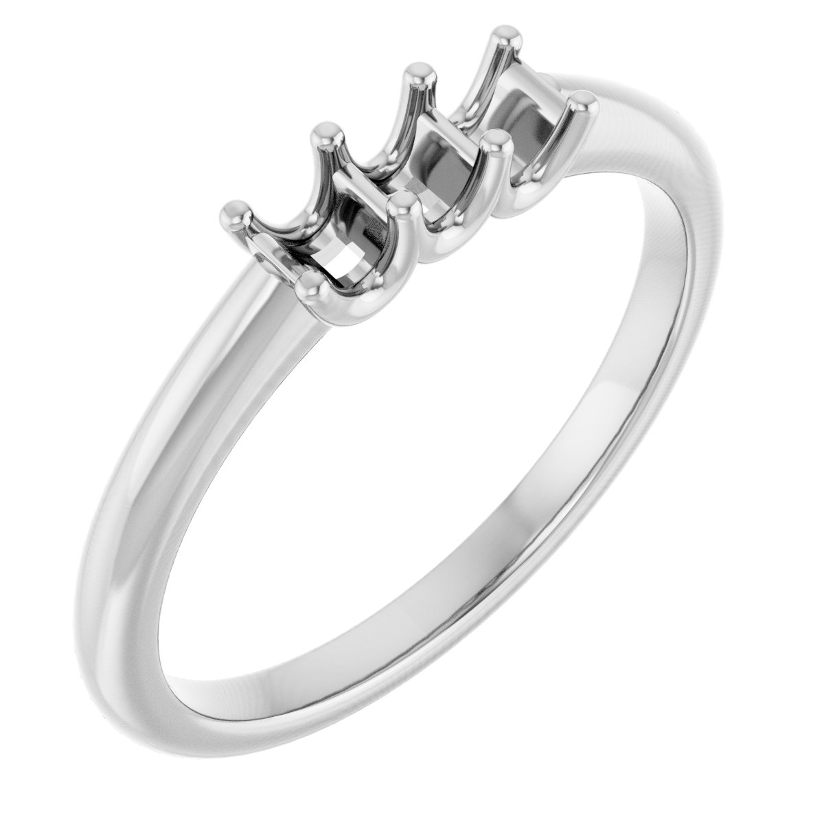 Three-Stone Anniversary Band