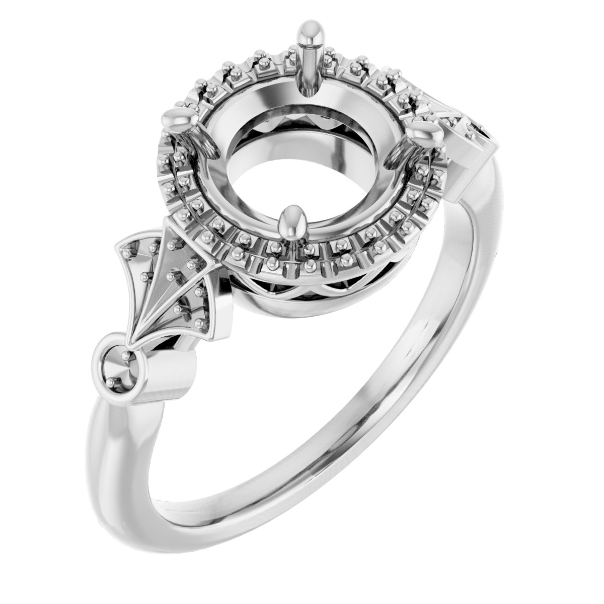 Halo-Style Ring