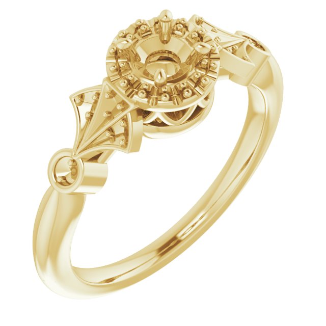 14k Yellow Gold