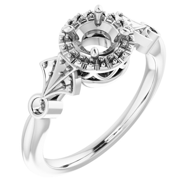 Halo-Style Ring