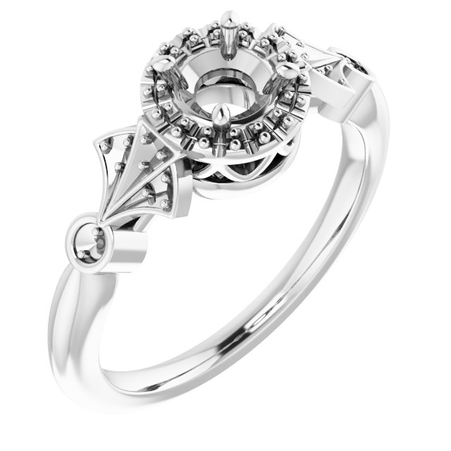 Halo-Style Ring