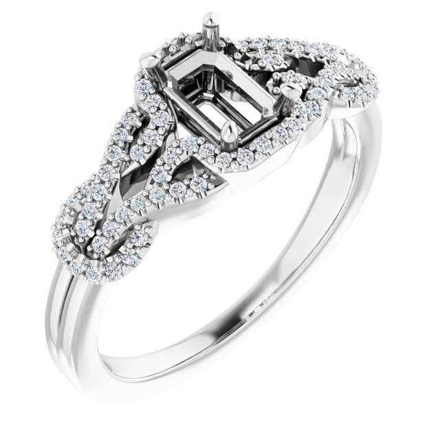 14k White Gold