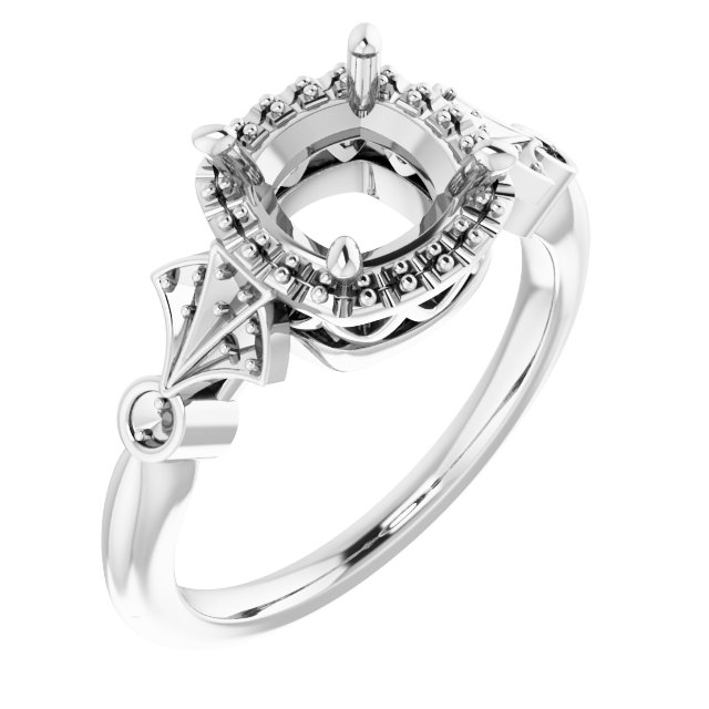 Halo-Style Ring