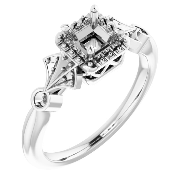 14k White Gold
