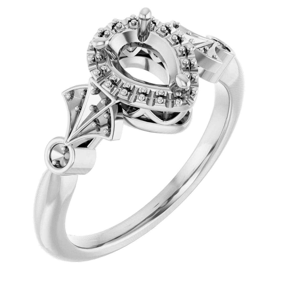 Halo-Style Ring