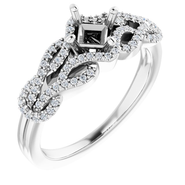 14k White Gold