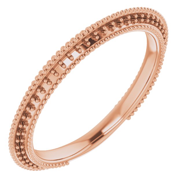 Accented Engagement Ring or Band