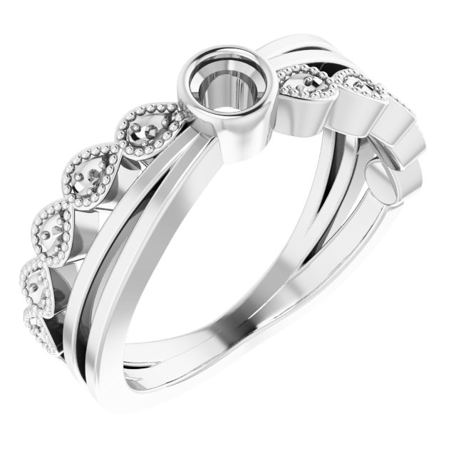 14k White Gold