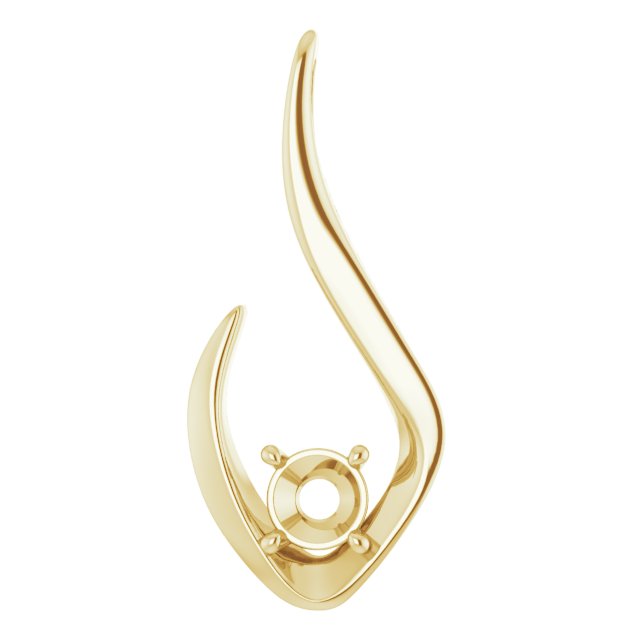 Accented Freeform Pendant