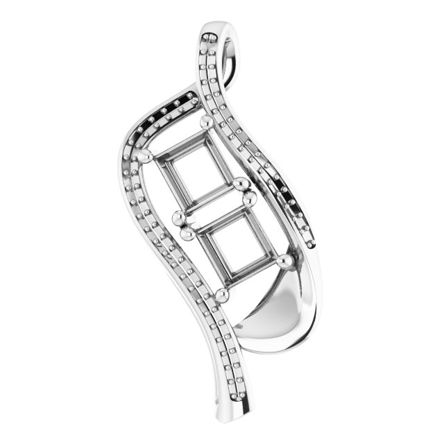 Two-Stone Pendant