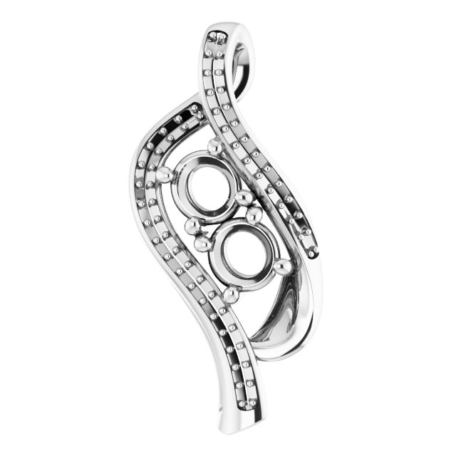 Two-Stone Pendant