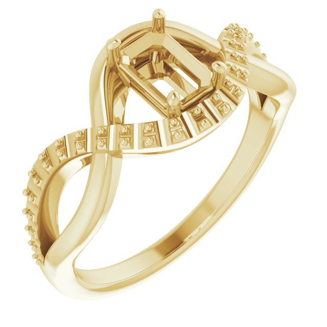 14k Yellow Gold
