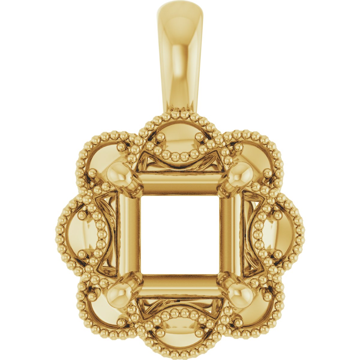 Halo-Style Pendant