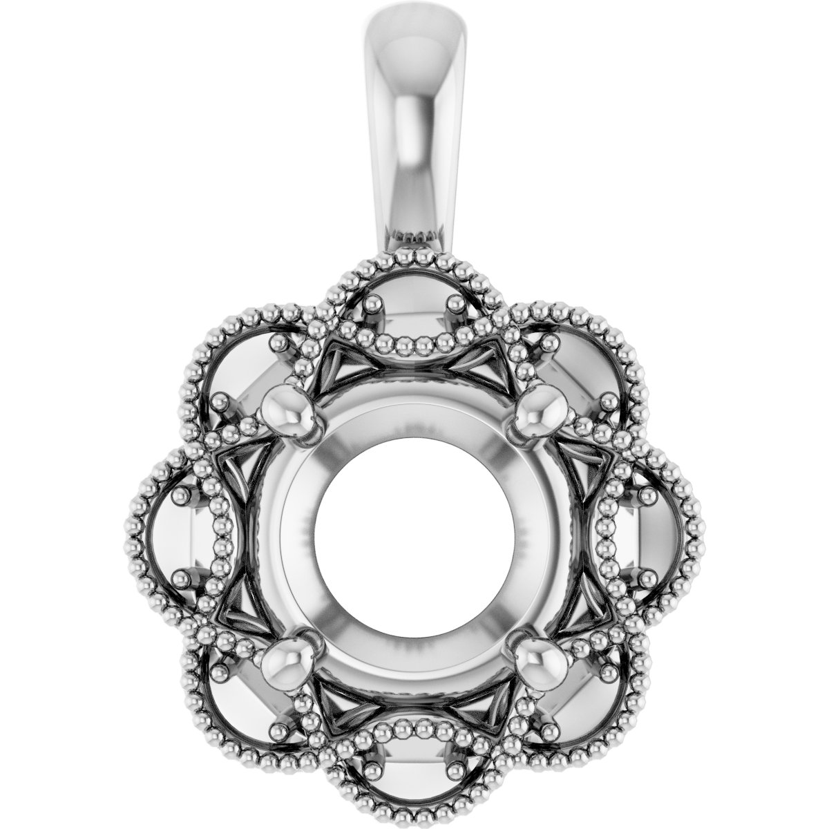 Halo-Style Pendant