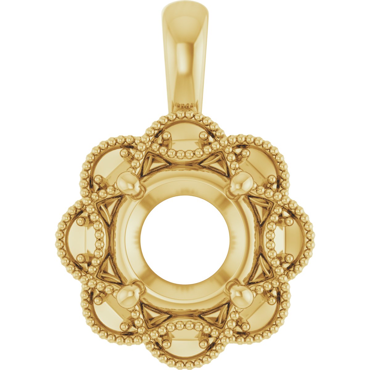 Halo-Style Pendant