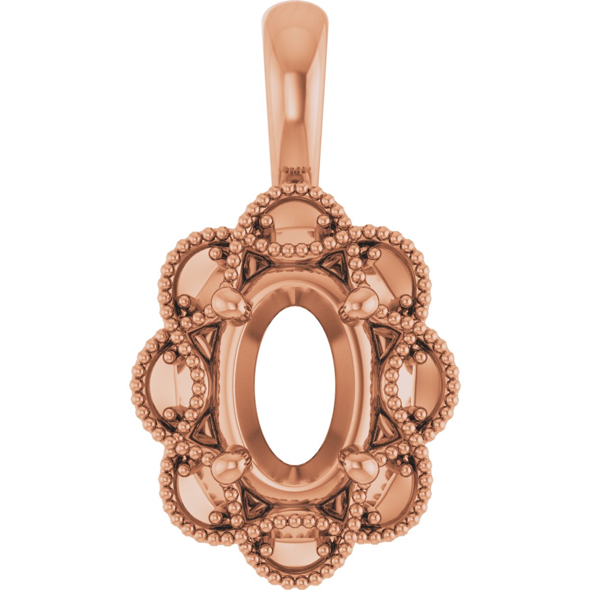 Halo-Style Pendant