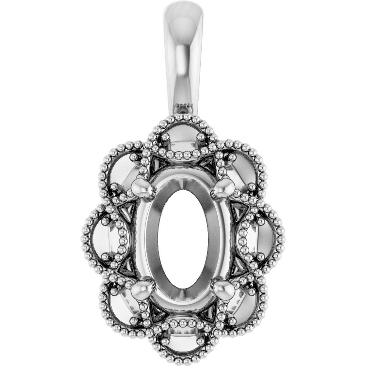 Halo-Style Pendant