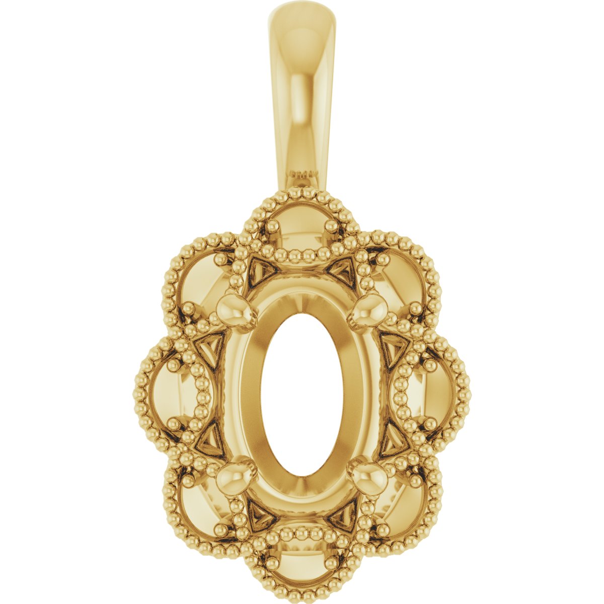 Halo-Style Pendant