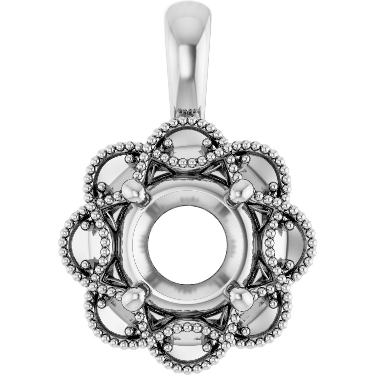 Halo-Style Pendant