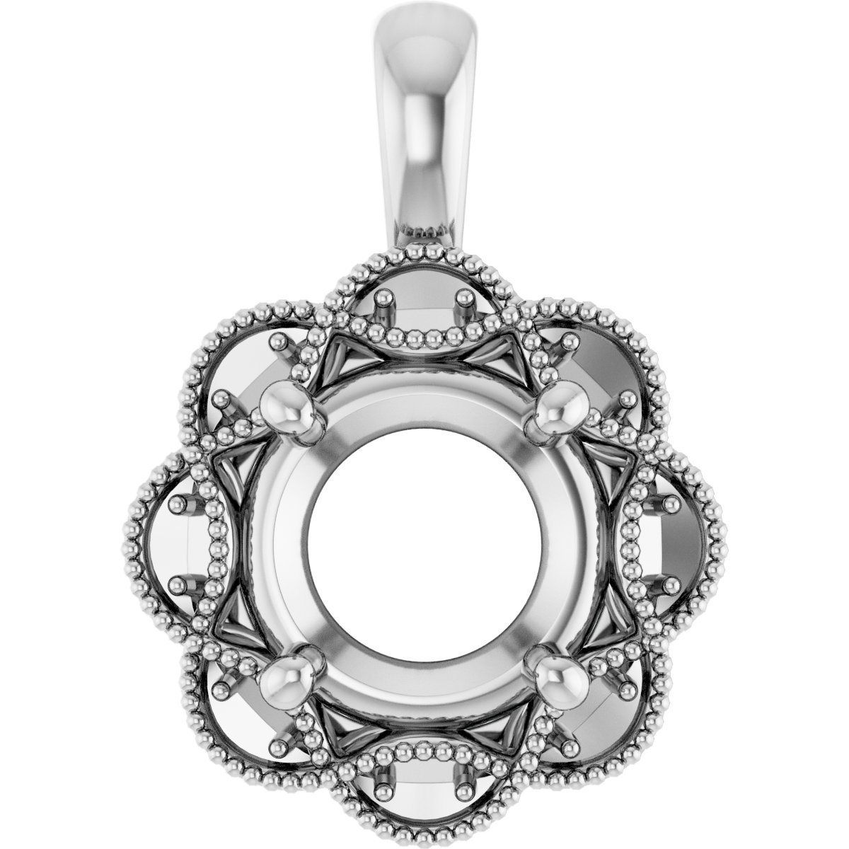 Halo-Style Pendant