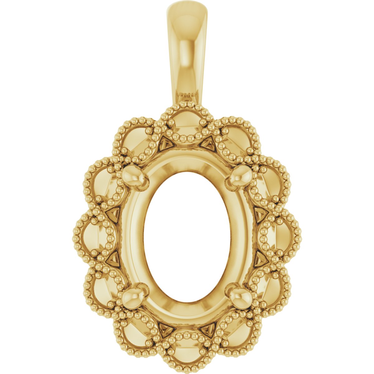 Halo-Style Pendant