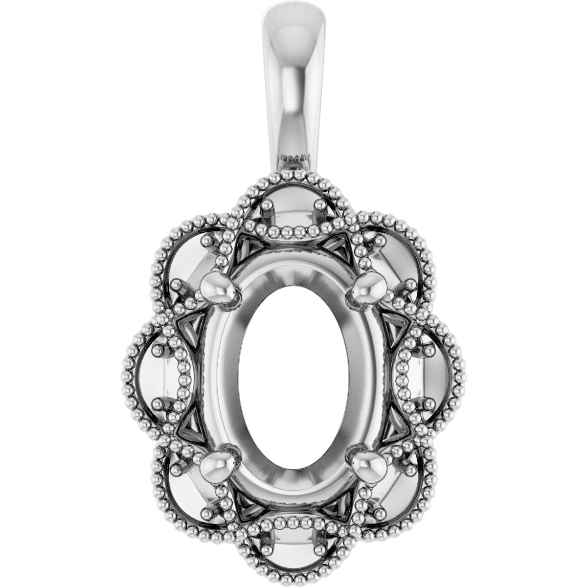 Halo-Style Pendant