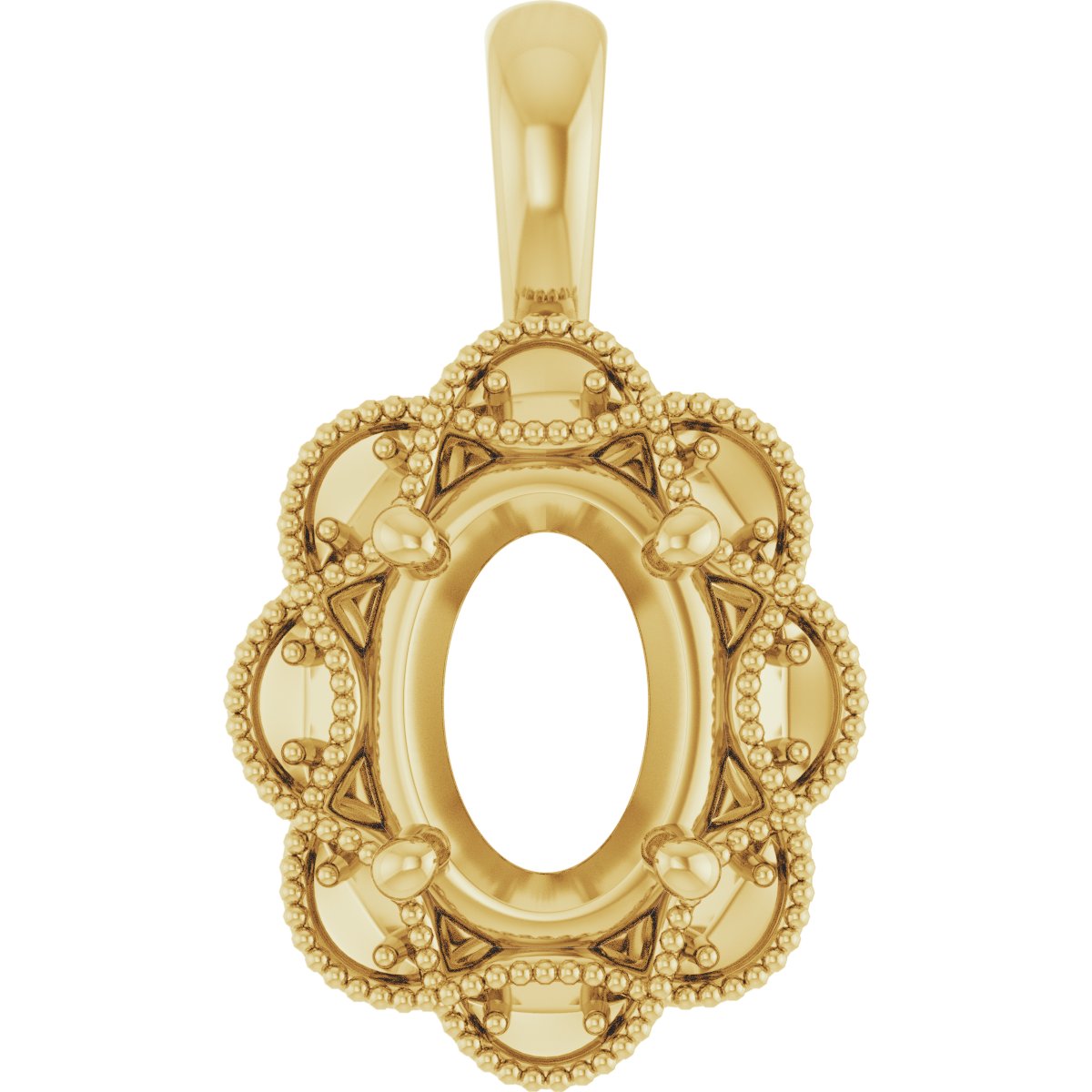 Halo-Style Pendant