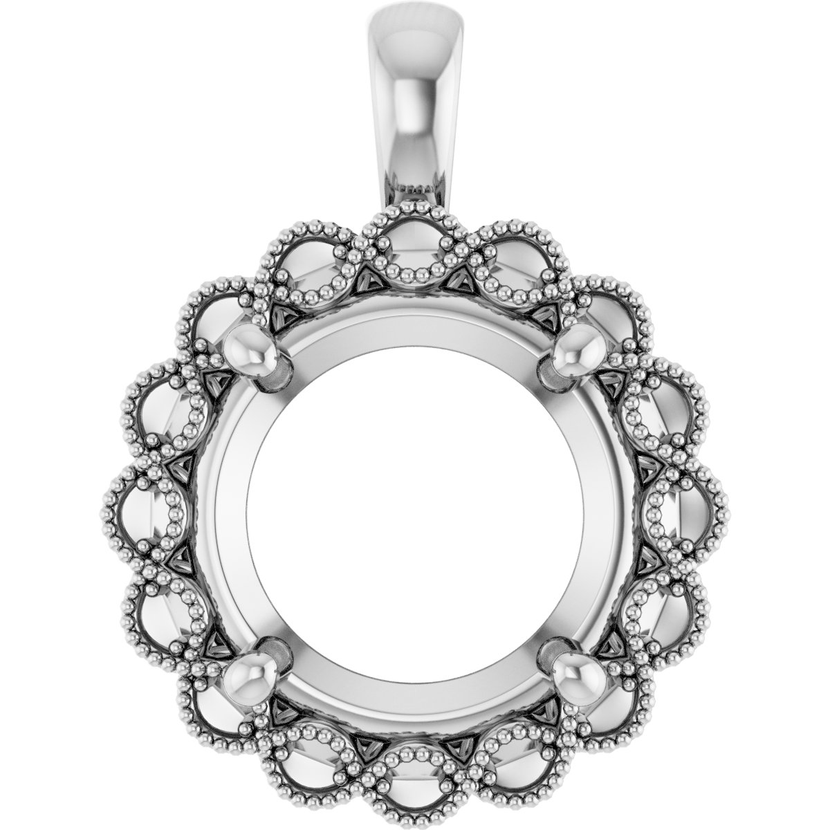 Halo-Style Pendant