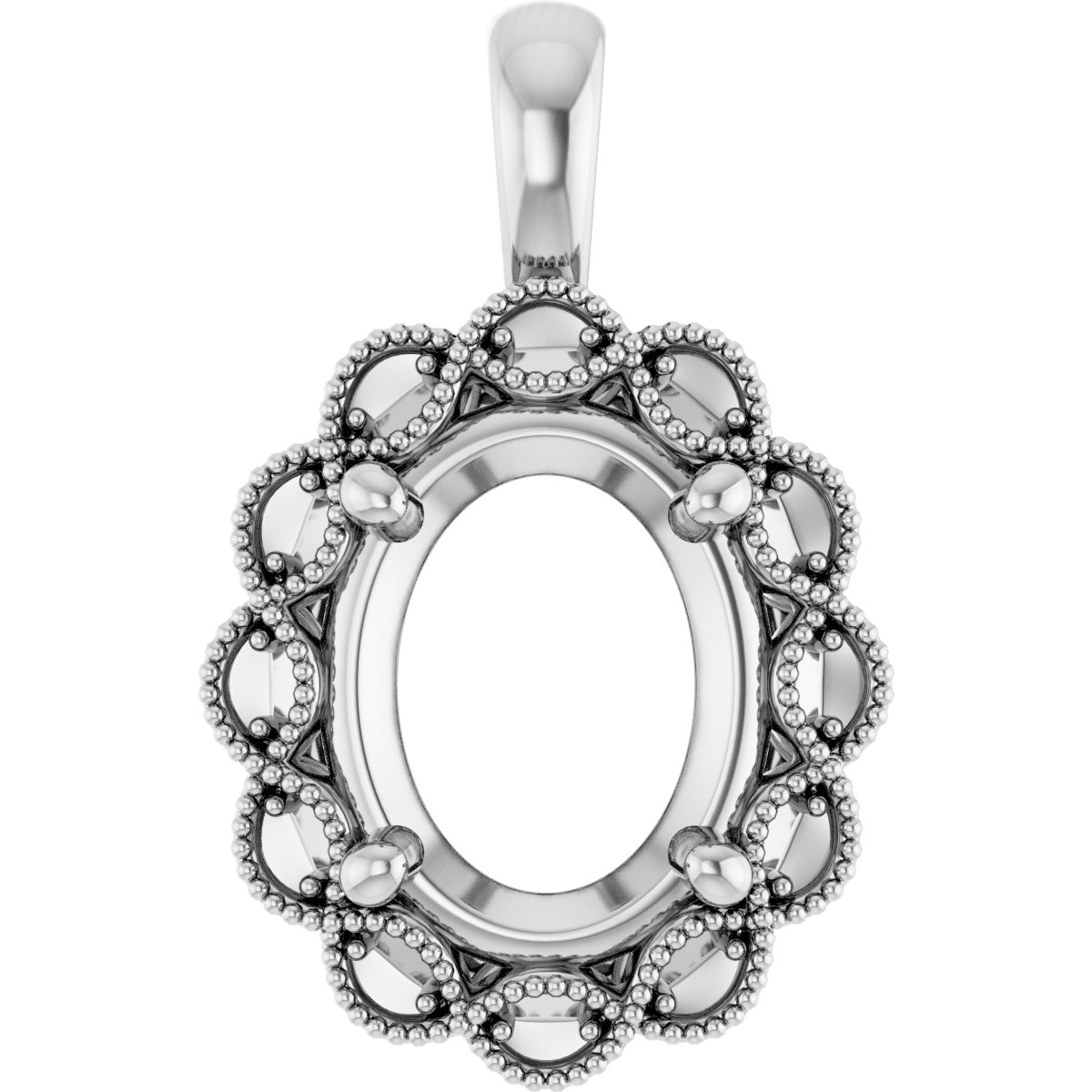 Halo-Style Pendant