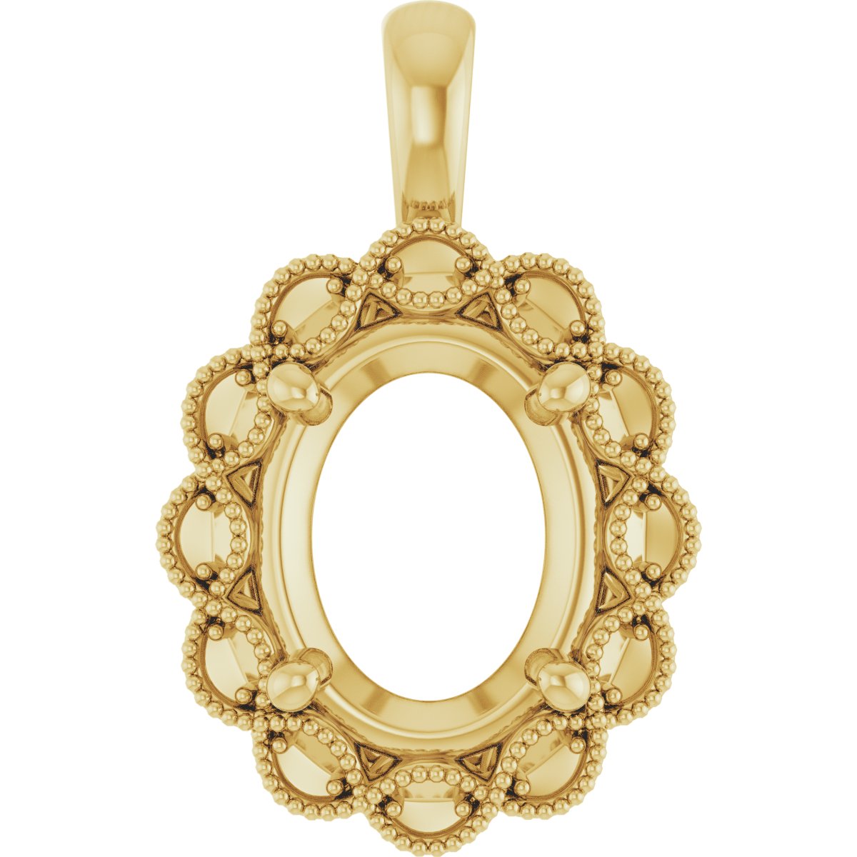 Halo-Style Pendant