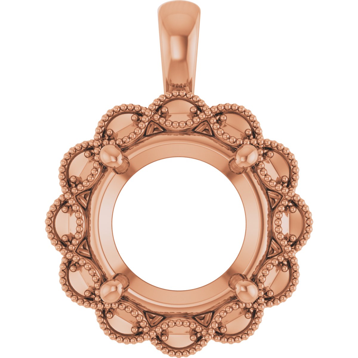 Halo-Style Pendant