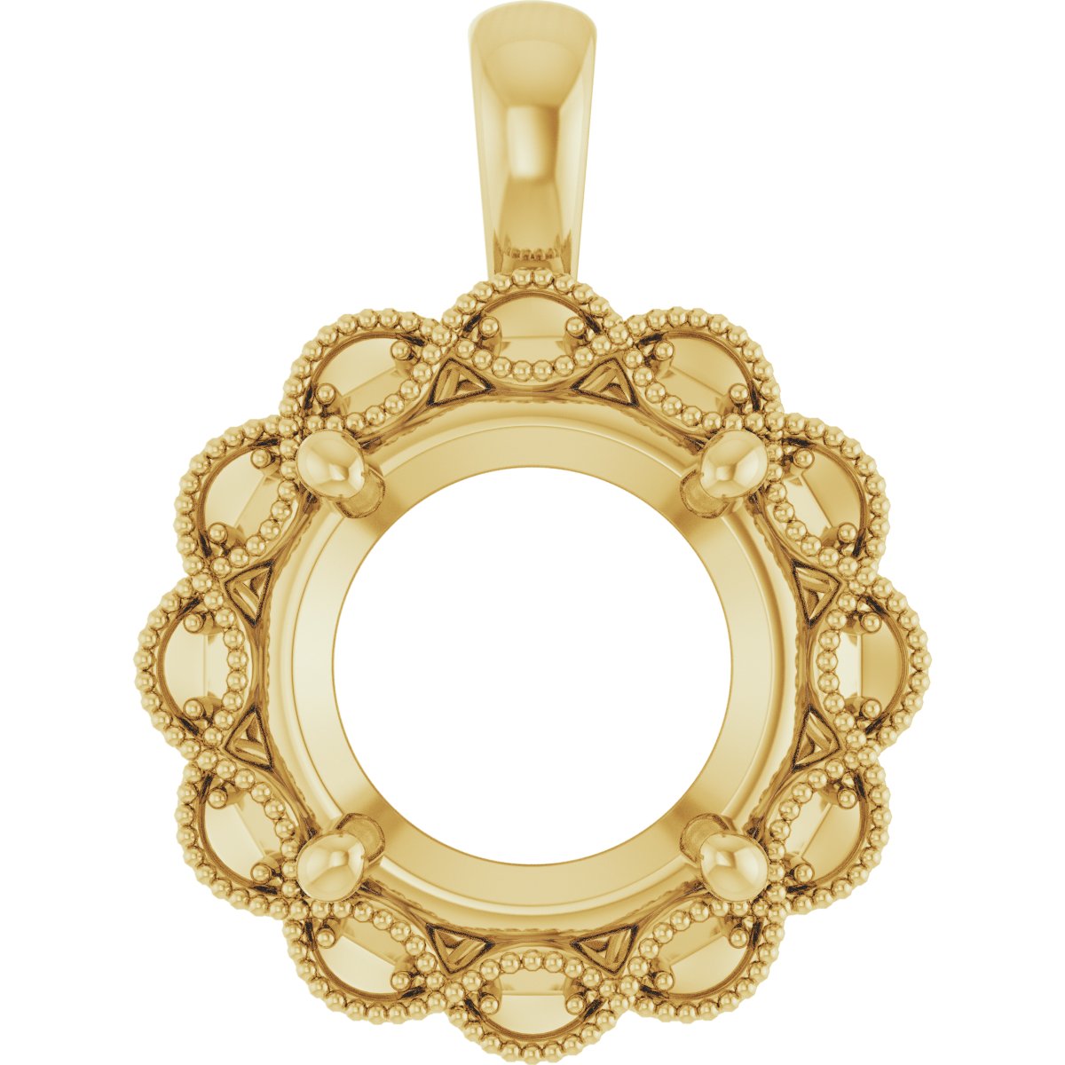 Halo-Style Pendant