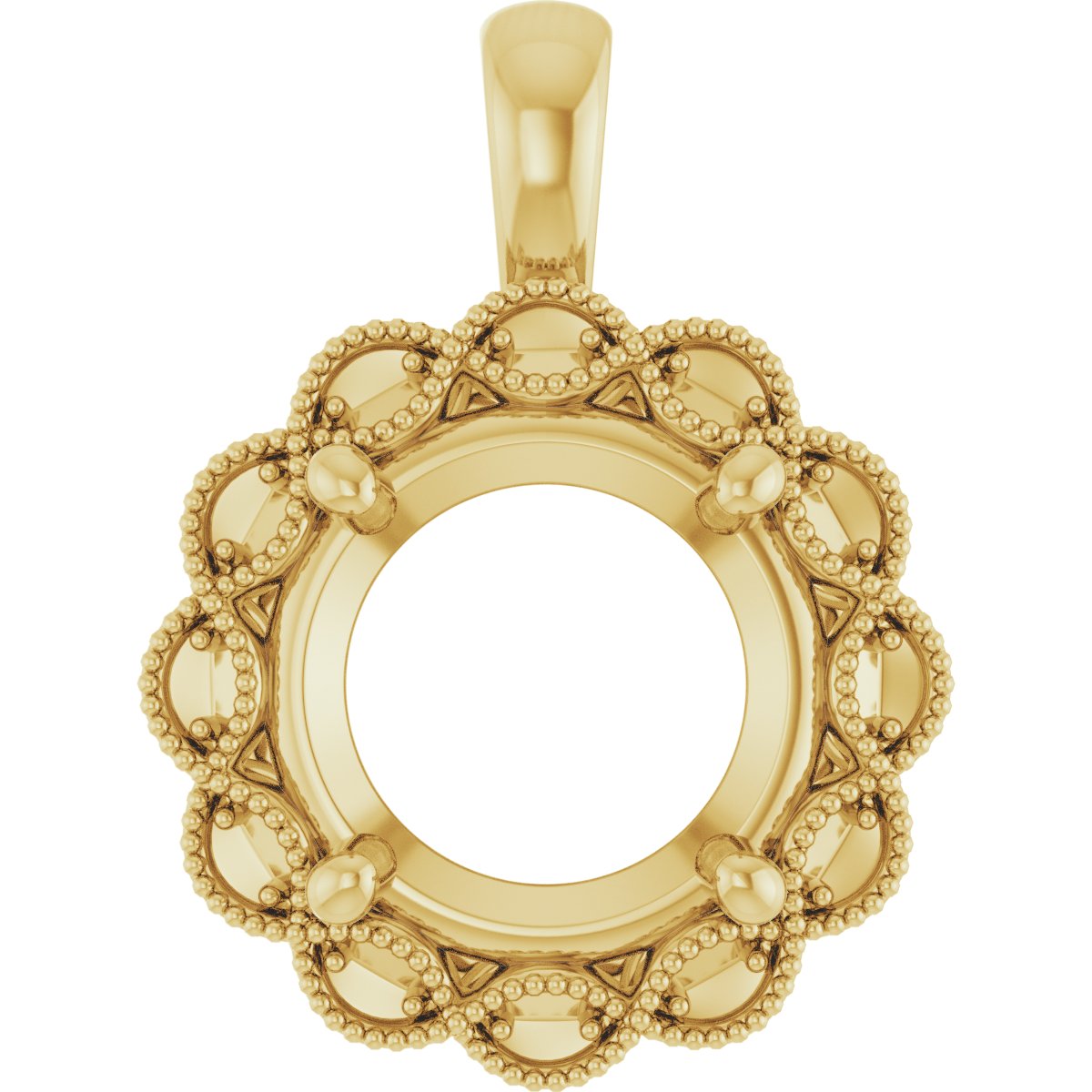 Halo-Style Pendant