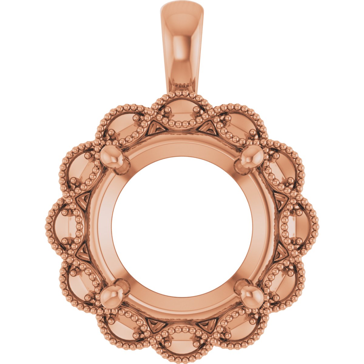 Halo-Style Pendant