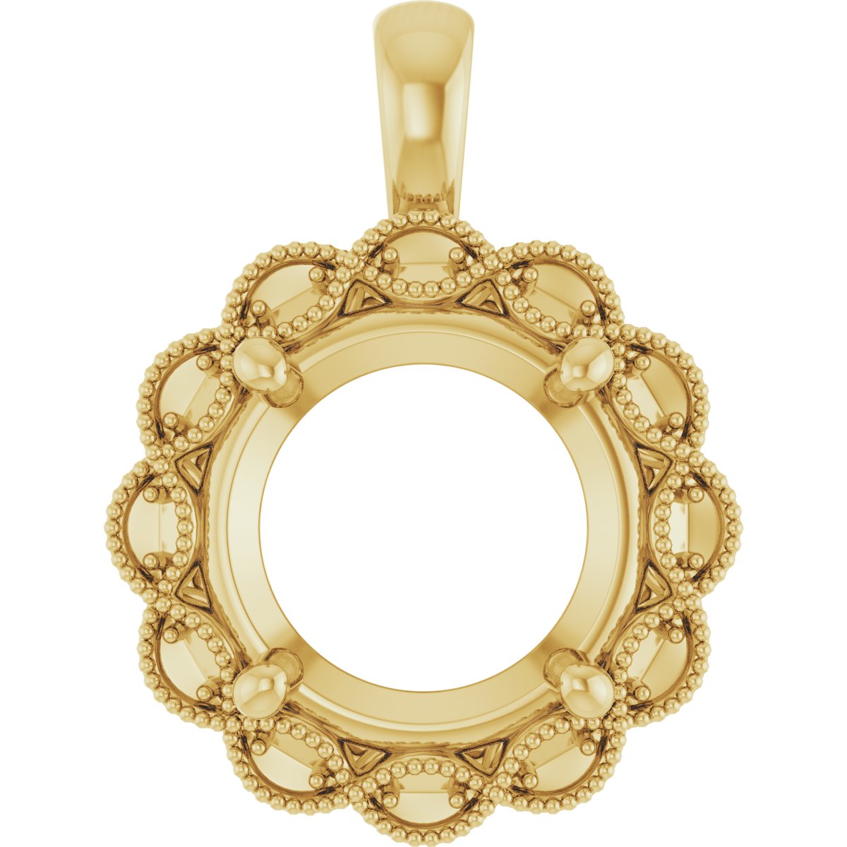 Halo-Style Pendant