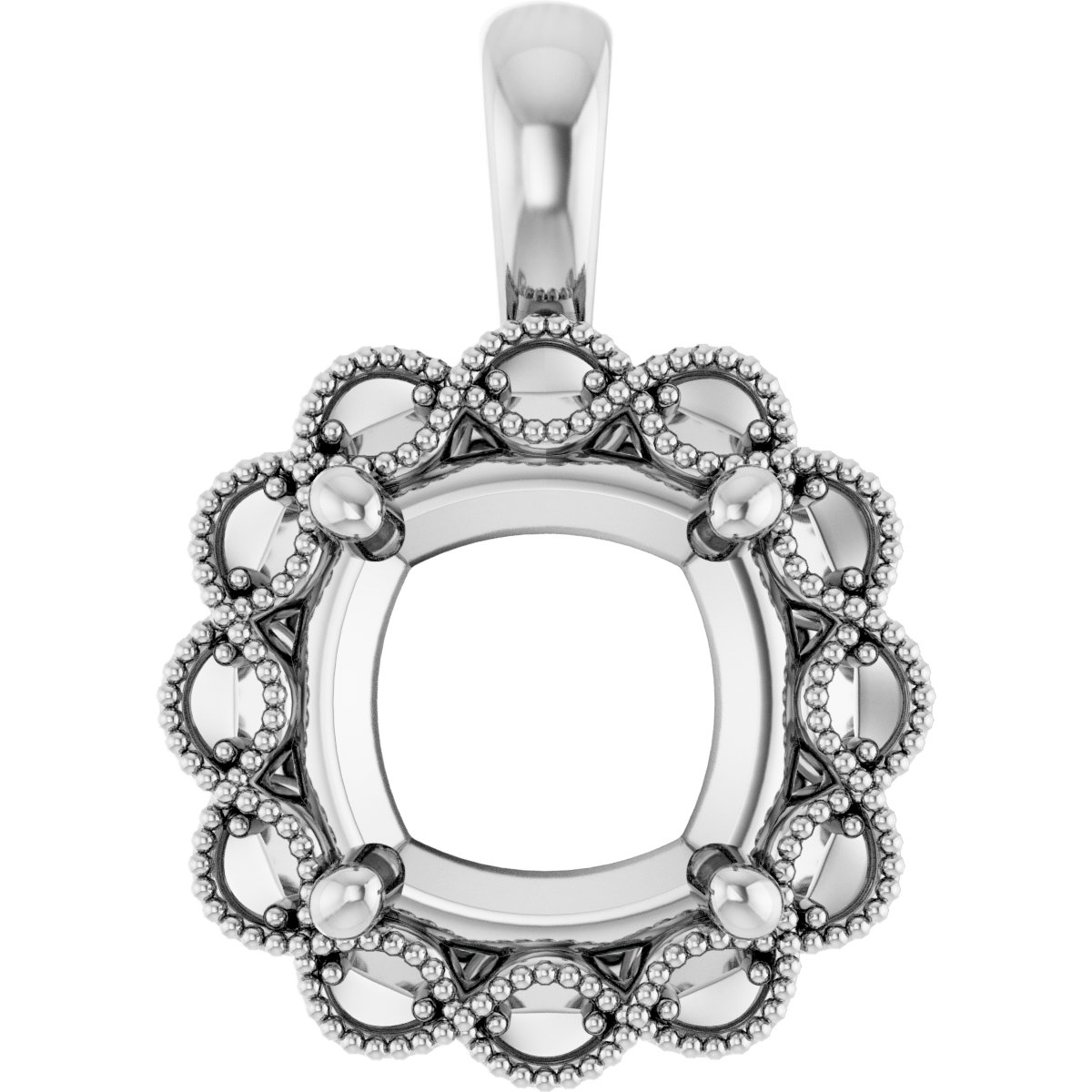 Halo-Style Pendant