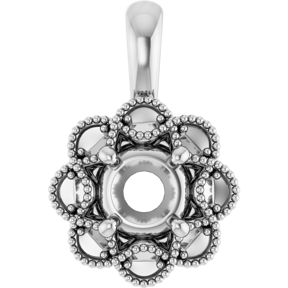 Halo-Style Pendant