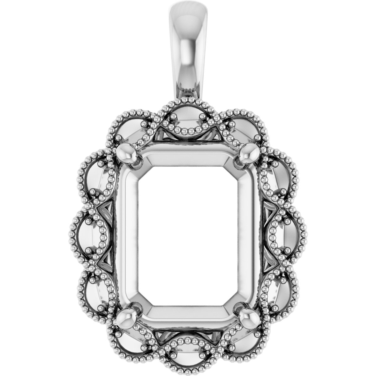 Halo-Style Pendant