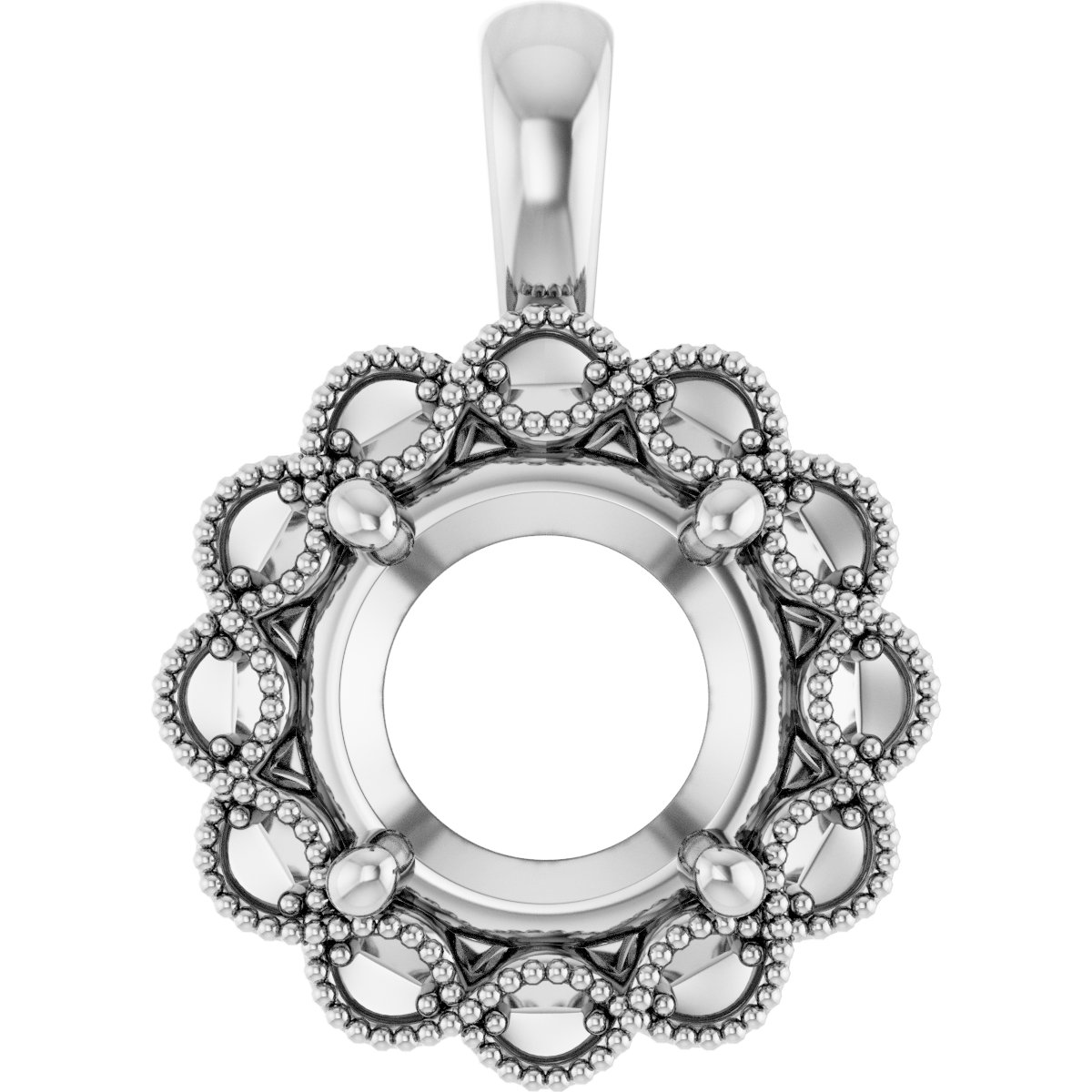 Halo-Style Pendant