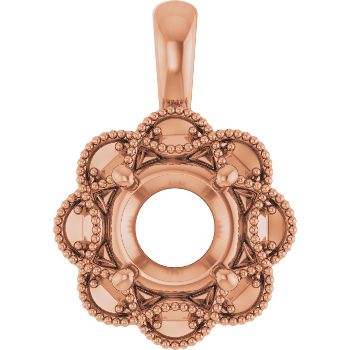 Halo-Style Pendant