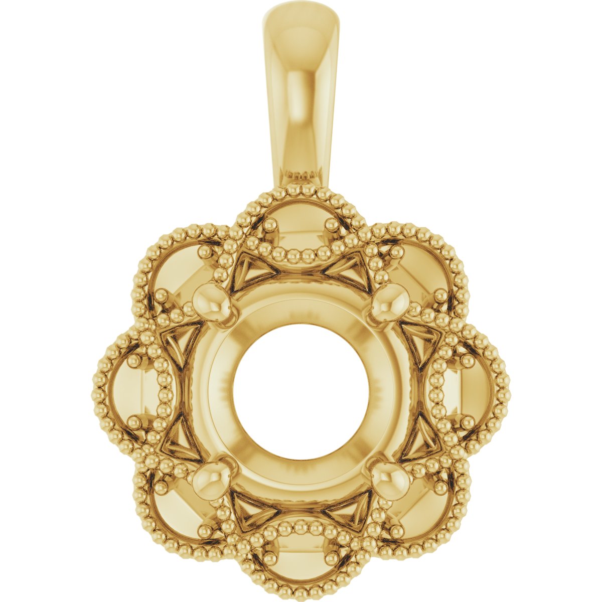 Halo-Style Pendant
