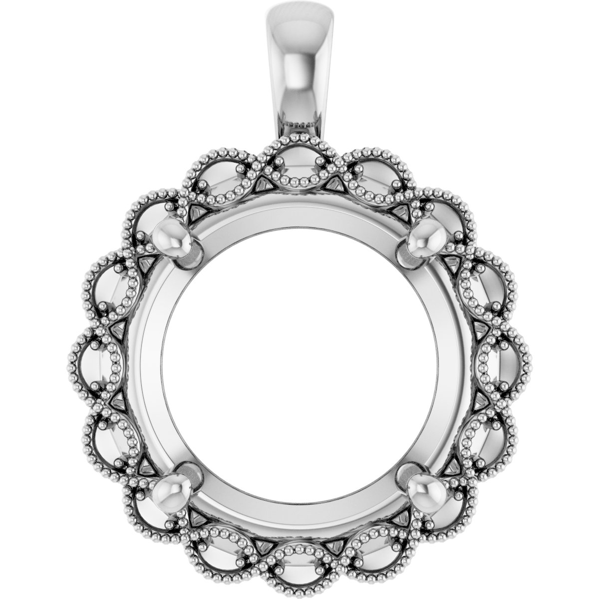 Halo-Style Pendant
