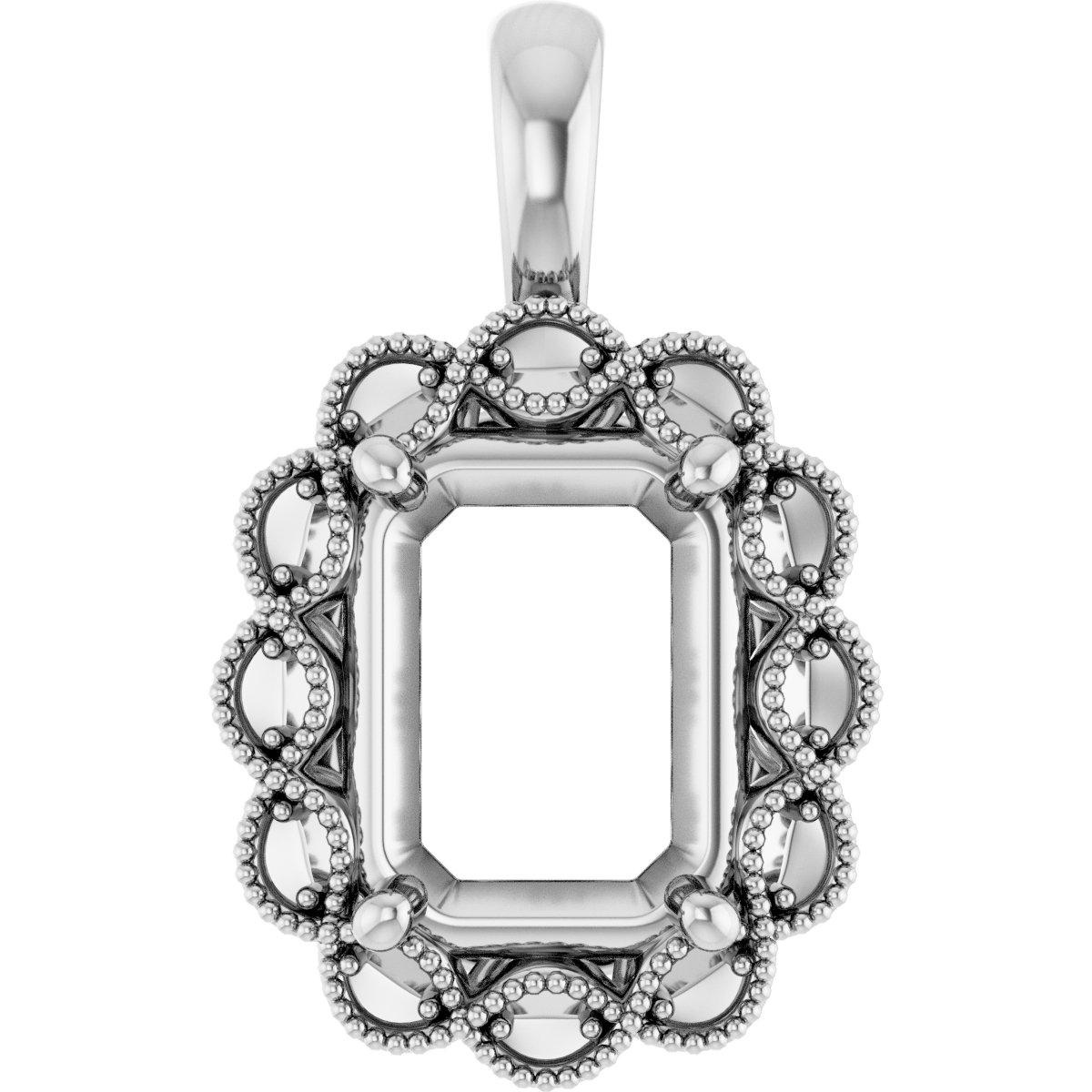 Halo-Style Pendant